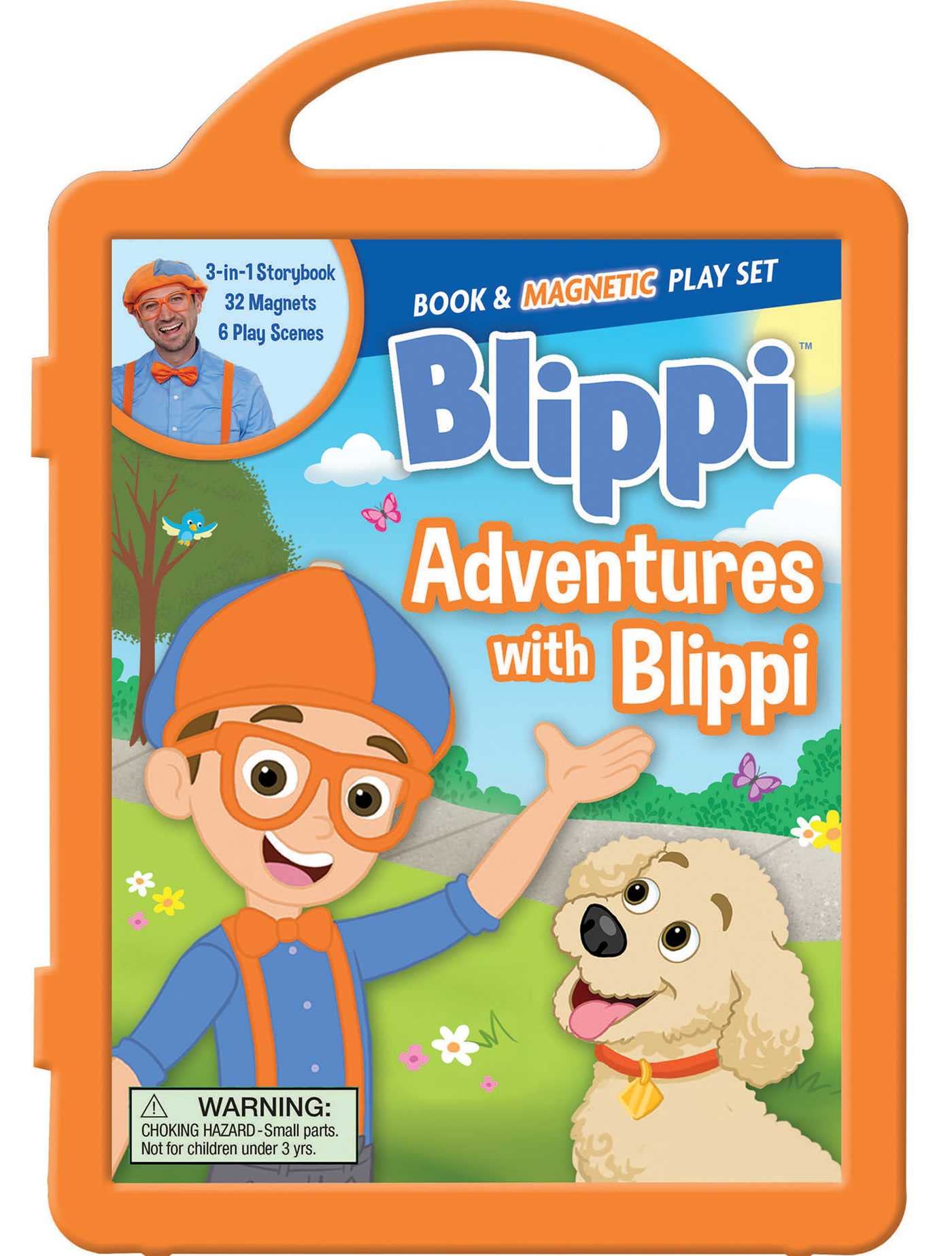 Blippi: Adventures With Blippi Magnetic Play Set,Used