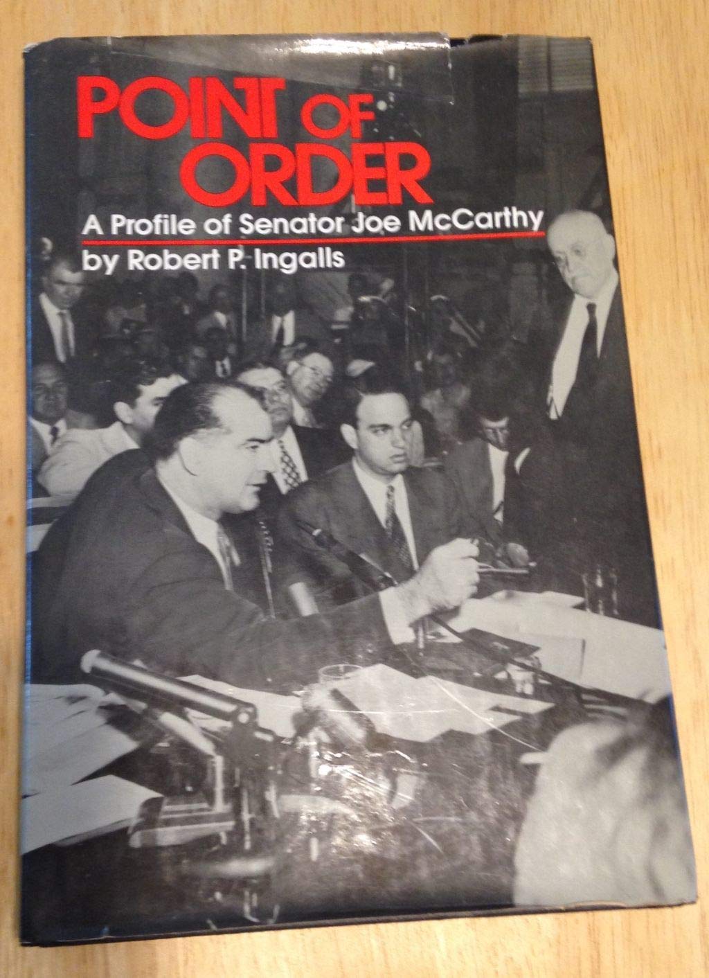 Point of Order: A Profile of Senator Joe Mccarthy,Used
