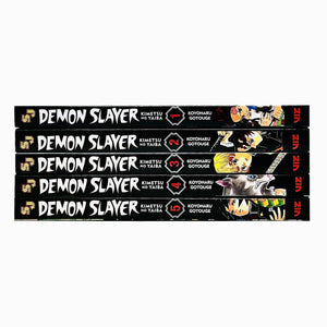 Viz Media Demon Slayer: Kimetsu no Yaiba Vol 1-5 Books Collection Set