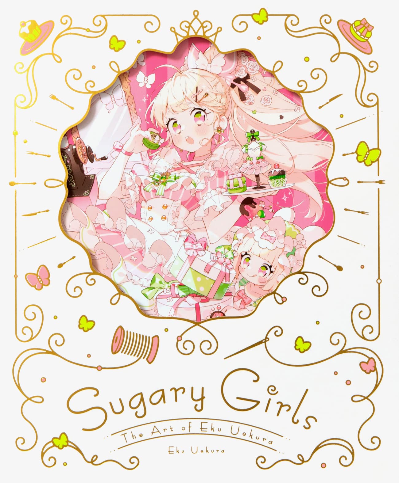 Sugary Girls: The Art Of Eku Uekura (Japanese Edition),Used