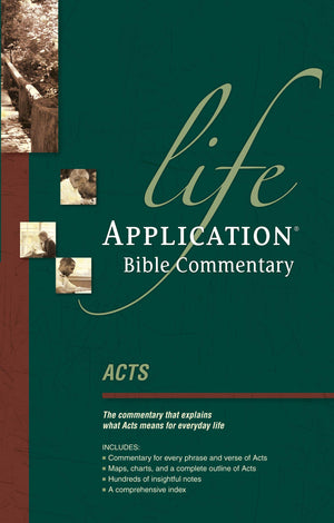Acts (Life Application Bible Commentary),Used