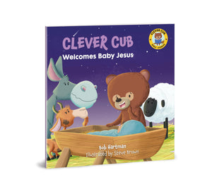Clever Cub Welcomes Baby Jesus (Clever Cub Bible Stories) (Volume 4),Used