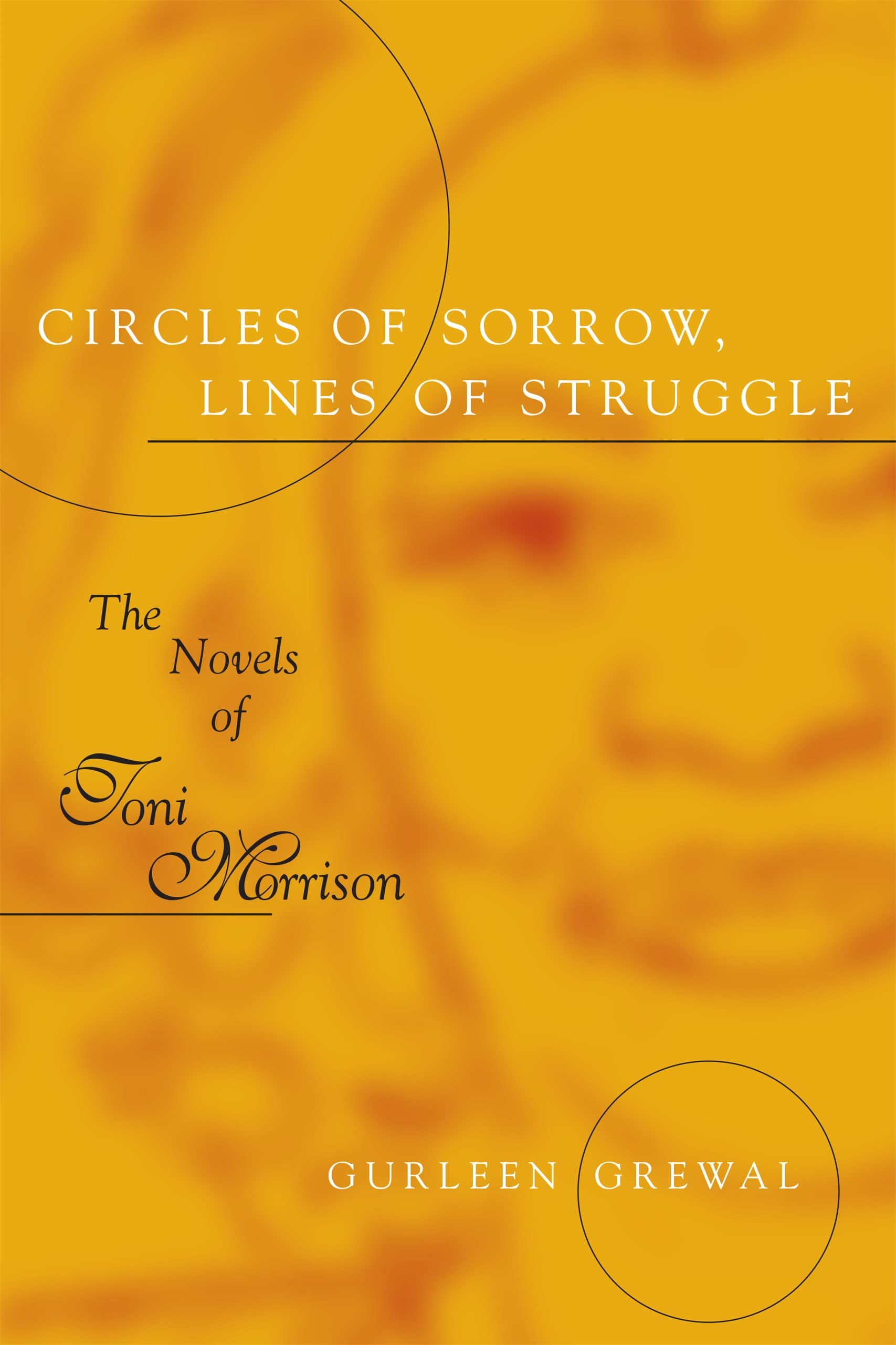Circles Of Sorrow, Lines Of Struggle: The Novels Of Toni Morrison (Southern Literary Studies),Used