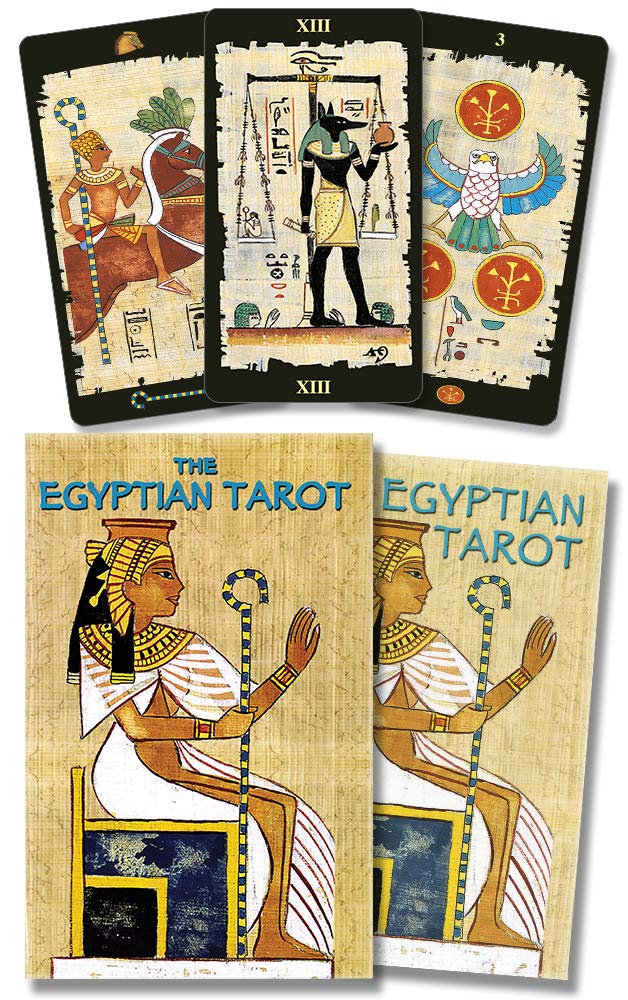 The Egyptian Tarot kit,Used