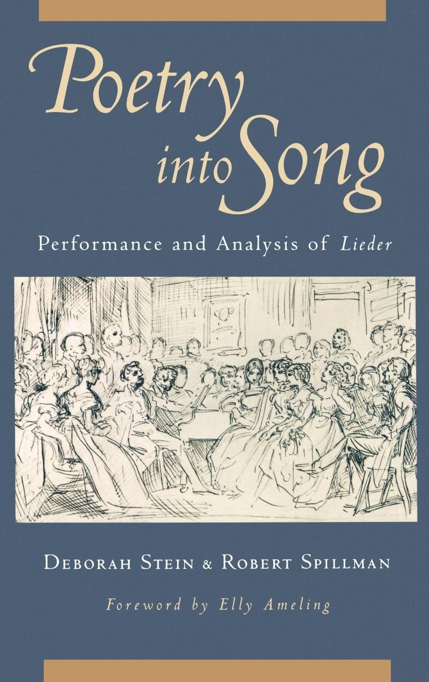 Poetry into Song: Performance and Analysis of Lieder,Used