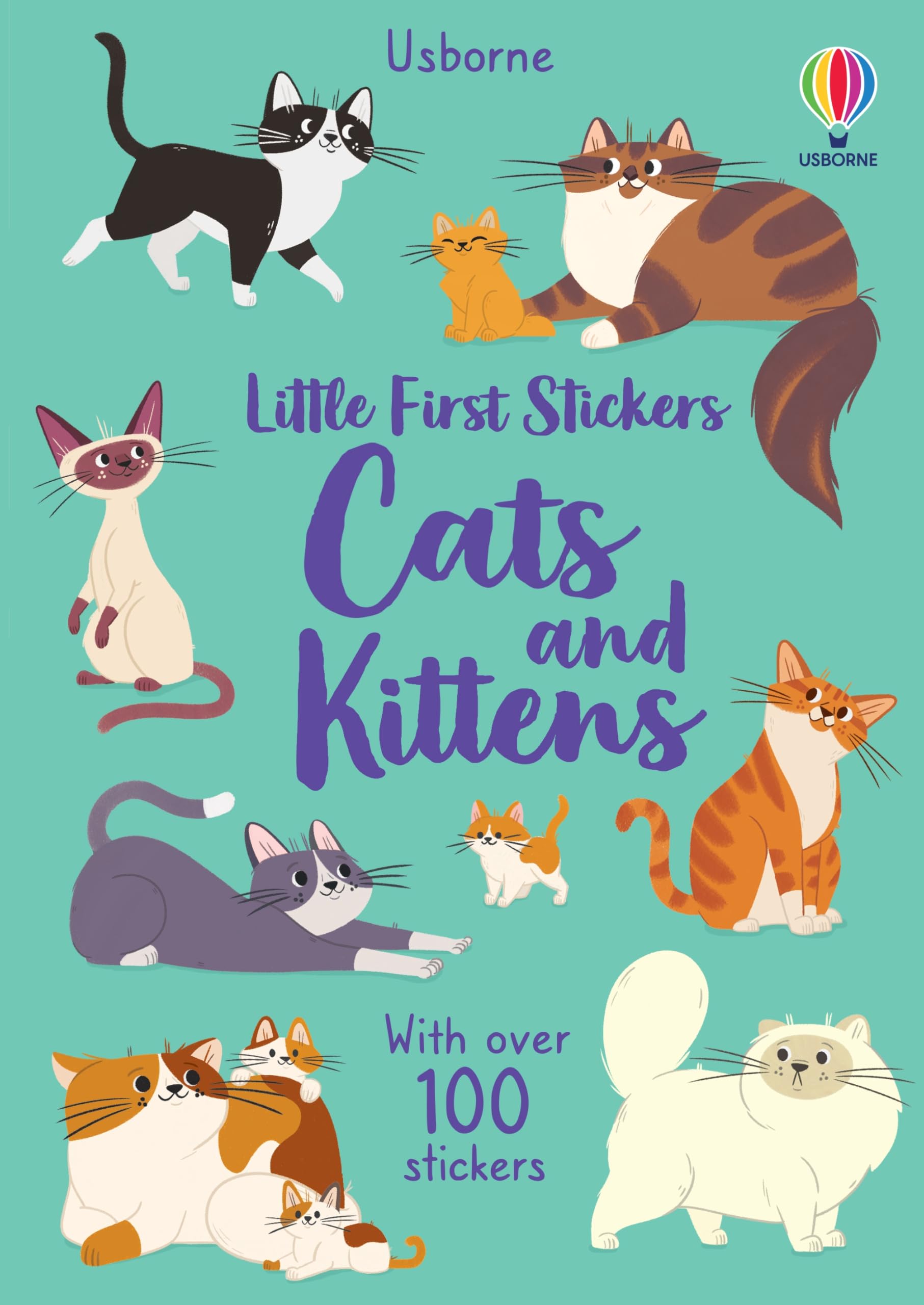 Little First Stickers Cats and Kittens,New