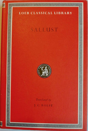 Sallust (Loeb Classical Library No. 116),Used