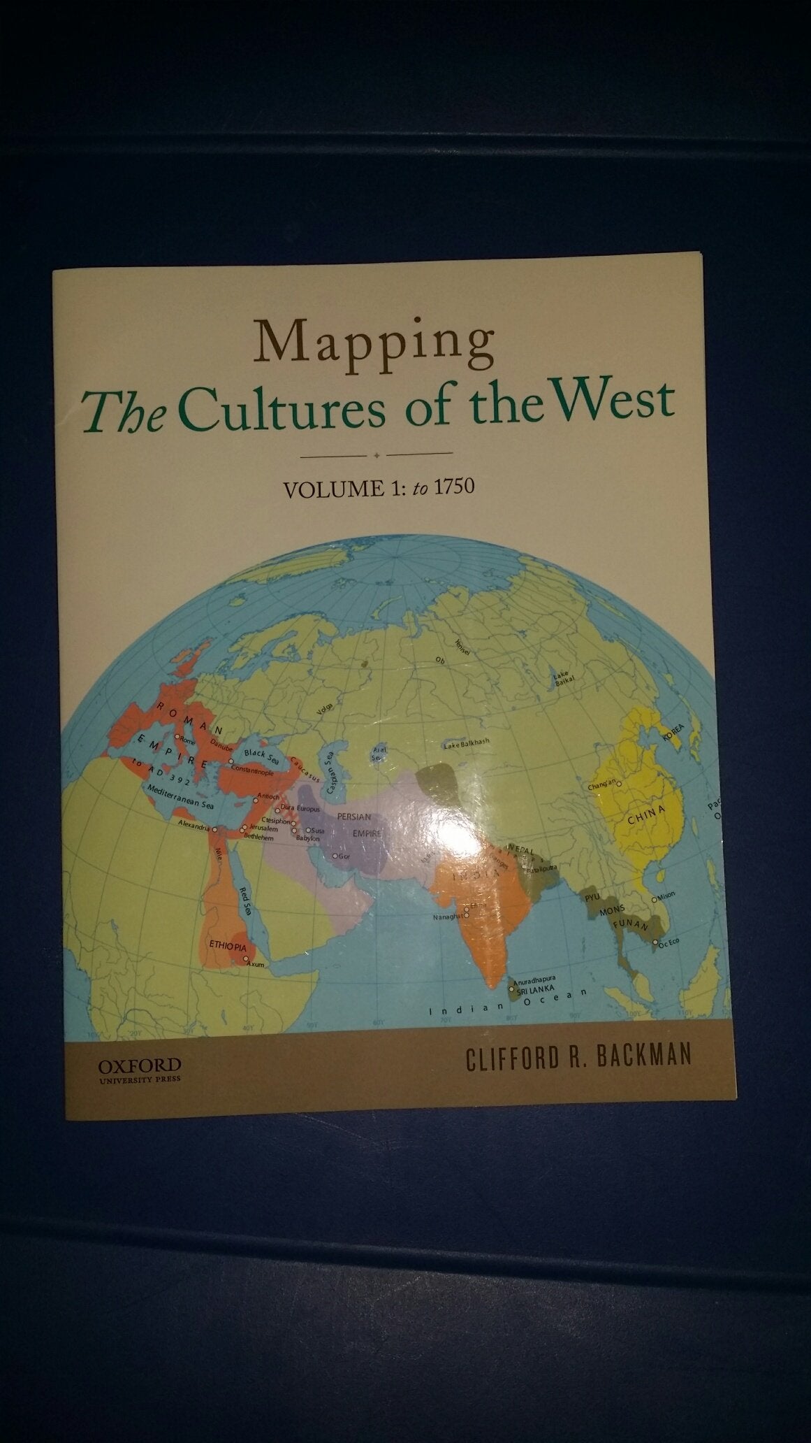 Mapping the Cultures of the West, Volume One,Used
