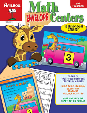 Envelope Centers Math (Prek),Used