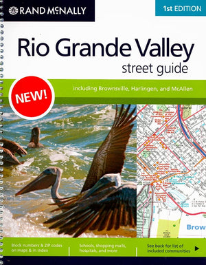 Rand McNally Rio Grande Valley, Texas Street Guide,Used