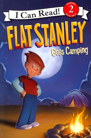 Flat Stanley Goes Camping (I Can Read Level 2)-used