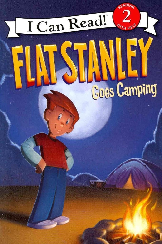 Flat Stanley Goes Camping (I Can Read Level 2)-used