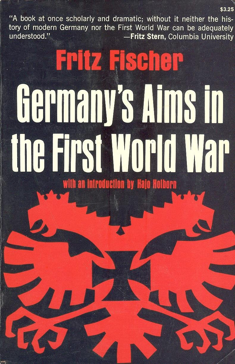 Germany'S Aims In The First World War