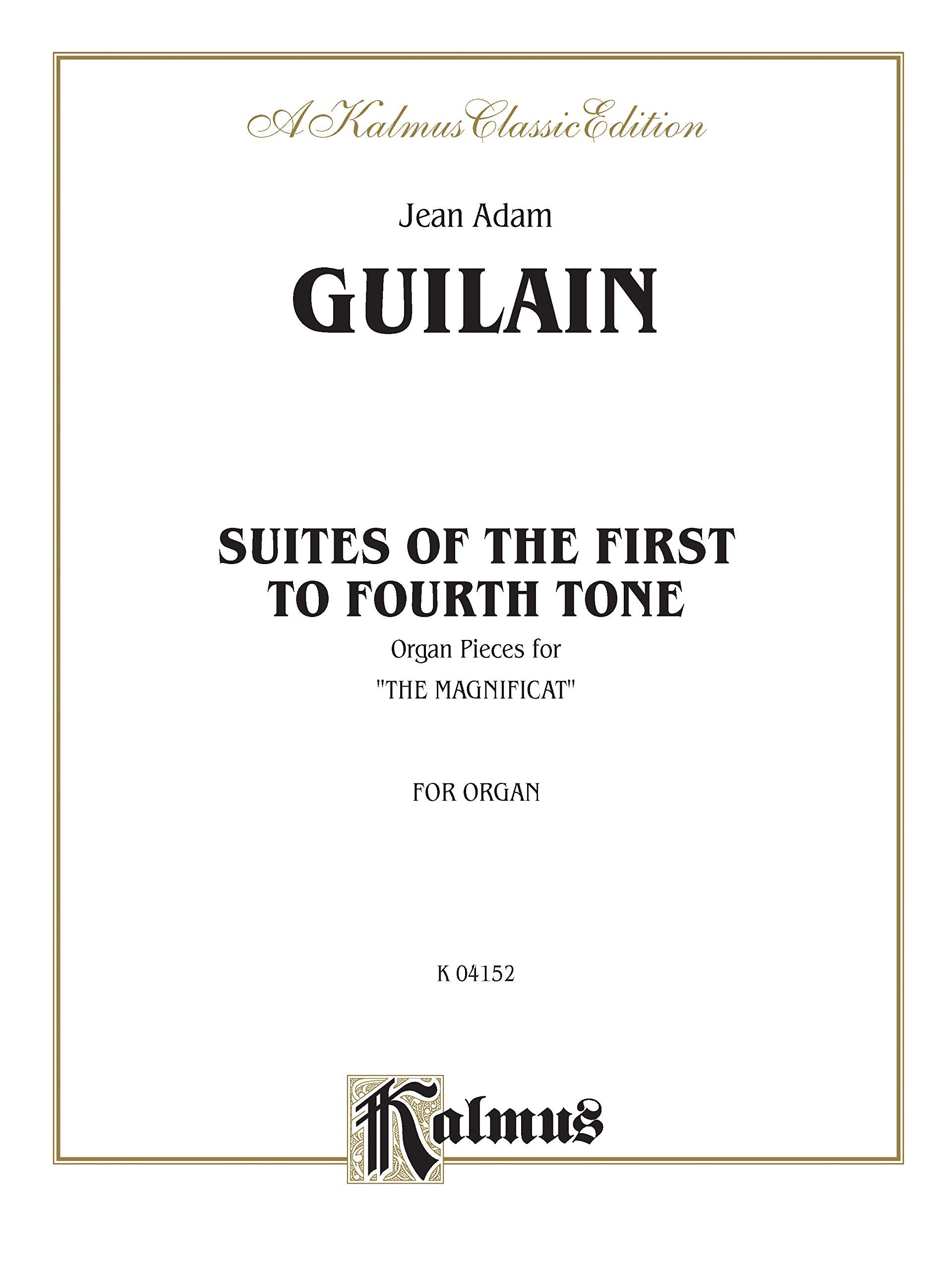 Suites of the 1st to 4th Tone (Kalmus Edition),Used