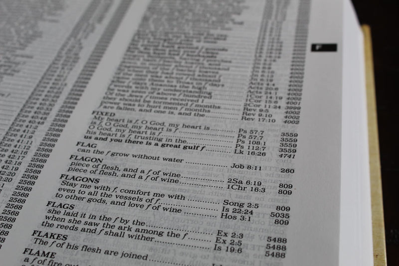 The New Strong's Exhaustive Concordance of the Bible: Every Word of the Bible Indexed, Large Print Edition,Used