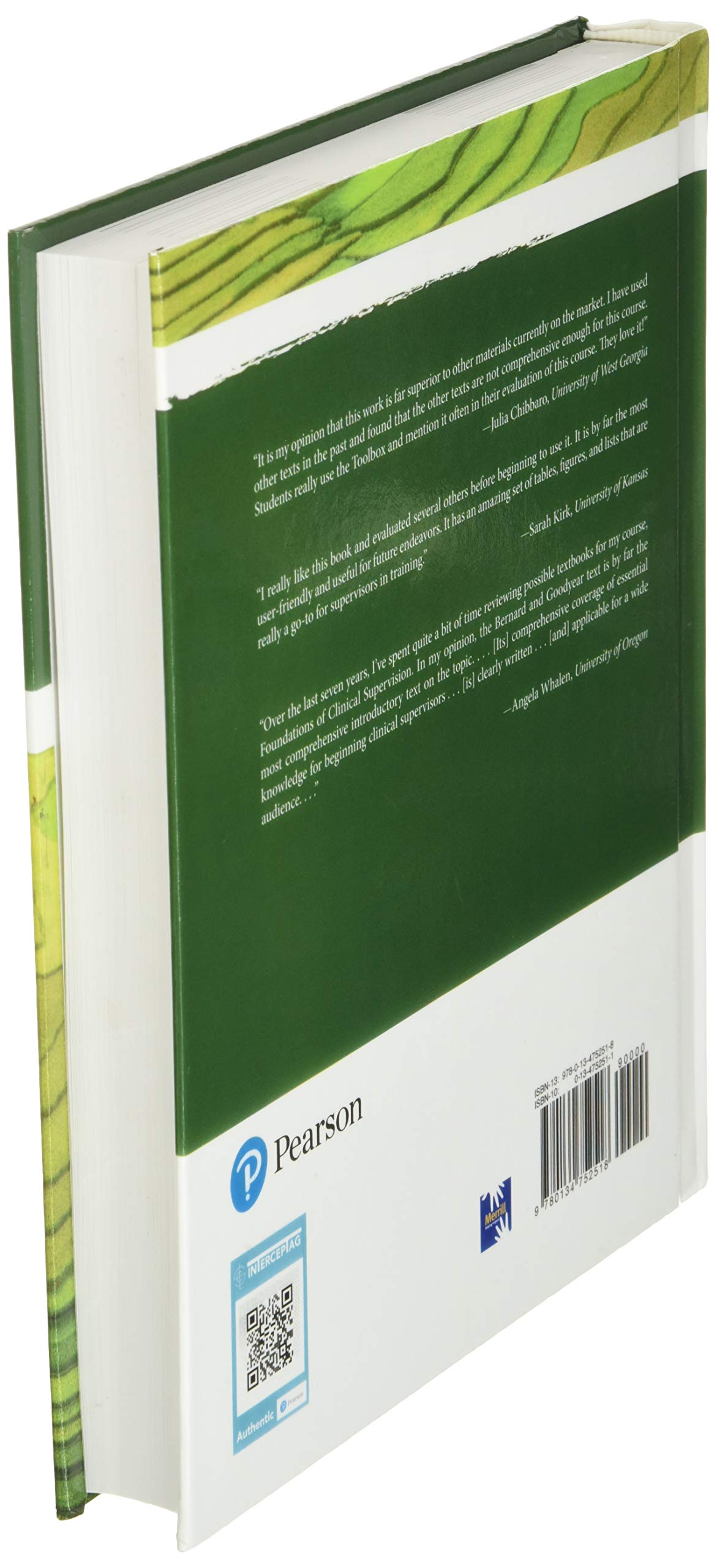 Fundamentals Of Clinical Supervision (Merrill Counseling),New