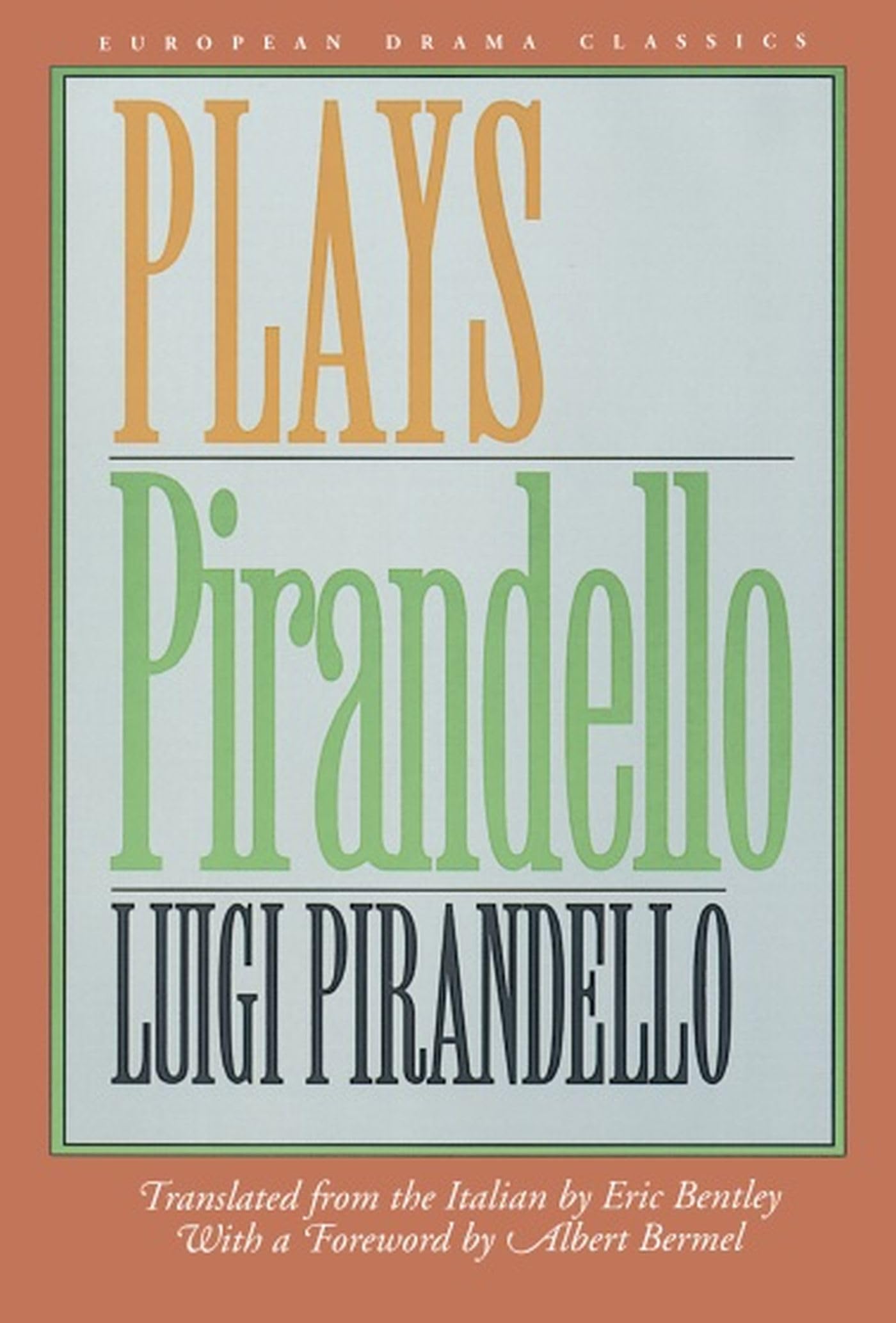 Plays (European Drama Classics),Used