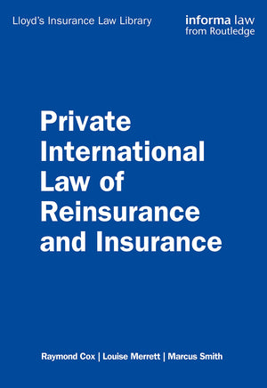 Private International Law Of Reinsurance And Insurance (Lloyd'S Insurance Law Library),Used