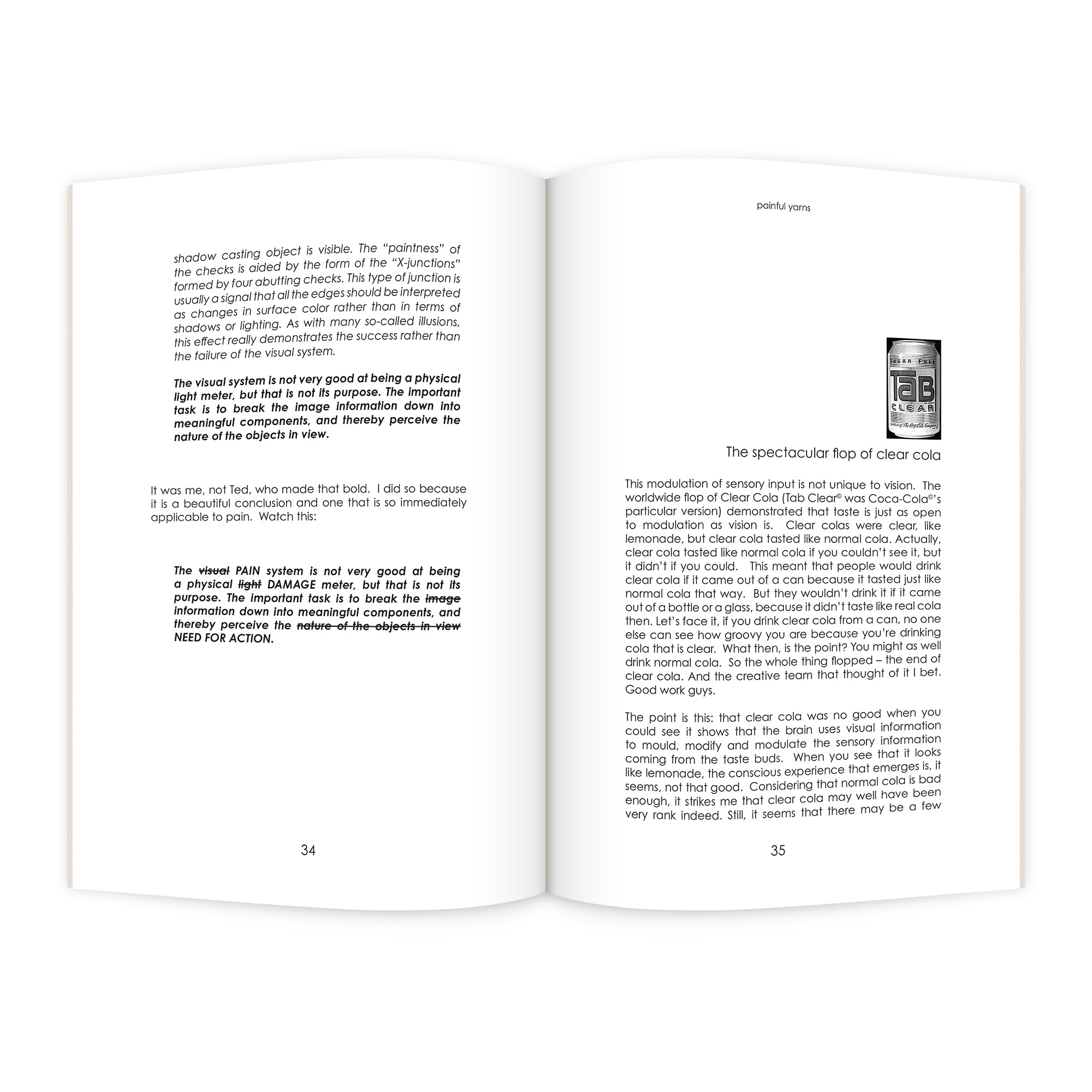 Painful Yarns: Metaphors And Stories To Help Understand The Biology Of Pain,Used