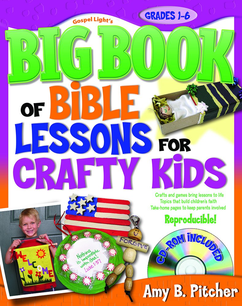 The Big Book of Bible Lessons for Crafty Kids (with CDROM),Used