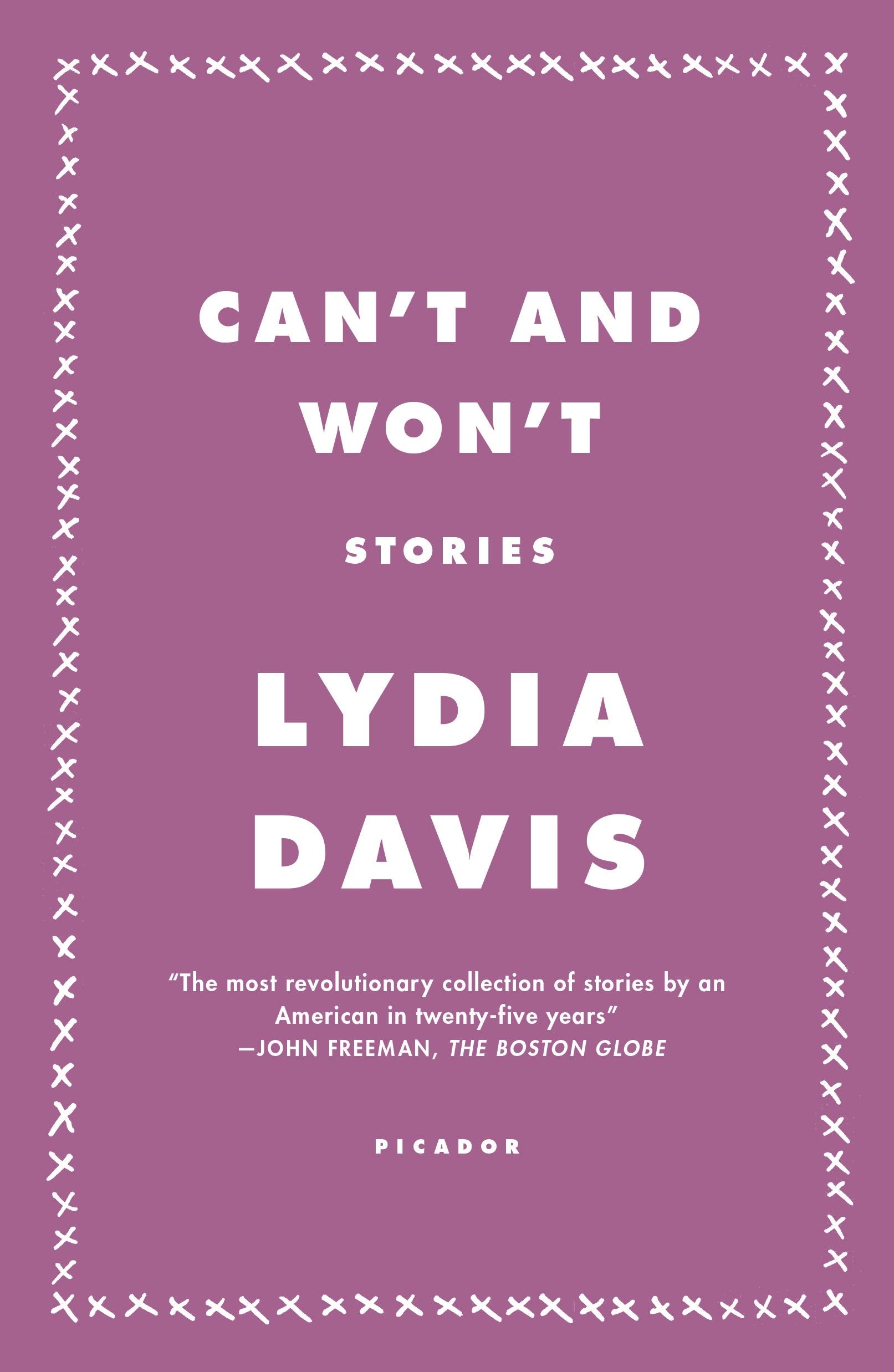 Can't and Won't: Stories,Used
