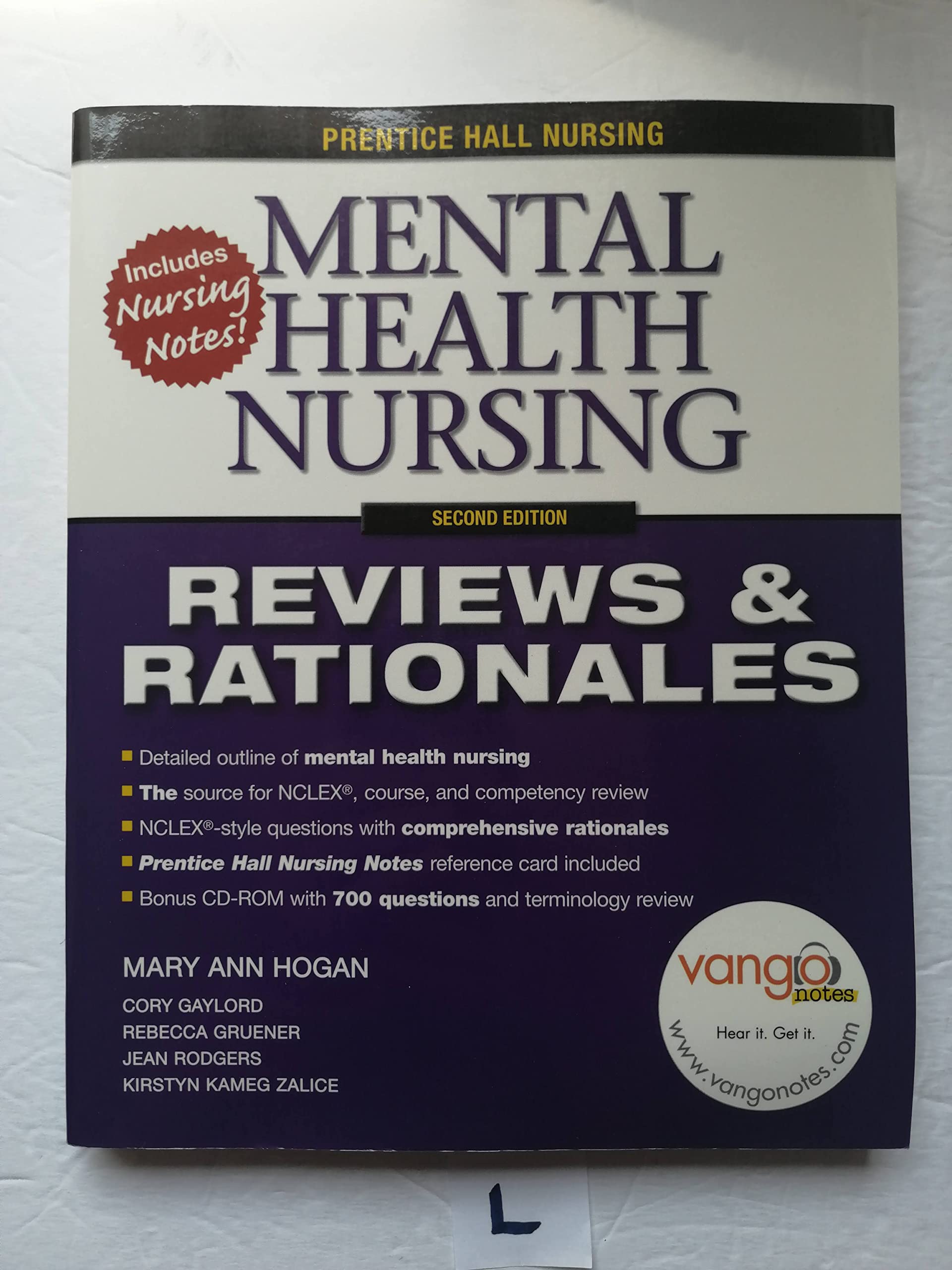 Mental Health Nursing, 2Nd (Prenticehall Nursing Reviews & Rationales),New