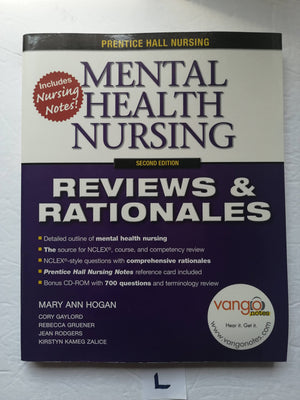 Mental Health Nursing, 2Nd (Prenticehall Nursing Reviews & Rationales),New
