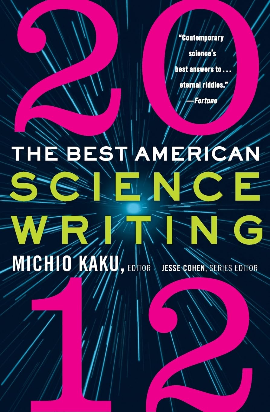 BEST AMERN SCI WRITING 2012 (Best American Science Writing),Used