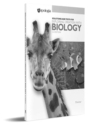 Exploring Creation With Biology 3Rd Edition Solutions And Test,New