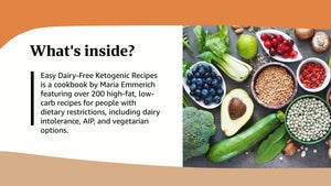 Easy Dairyfree Ketogenic Recipes: 200+ Lowcarb Family Favorites For Weight Loss And Health,Used