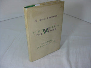 The will and the word: The poetry of Edward Taylor,Used