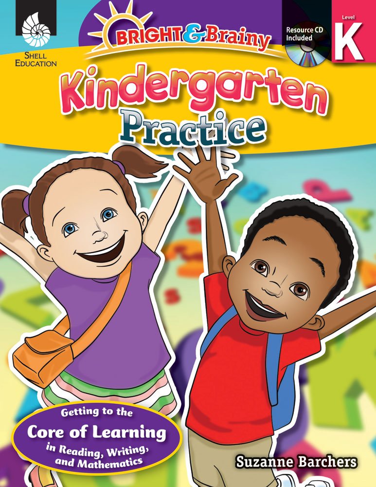 Bright & Brainy: Kindergarten Practice,Used