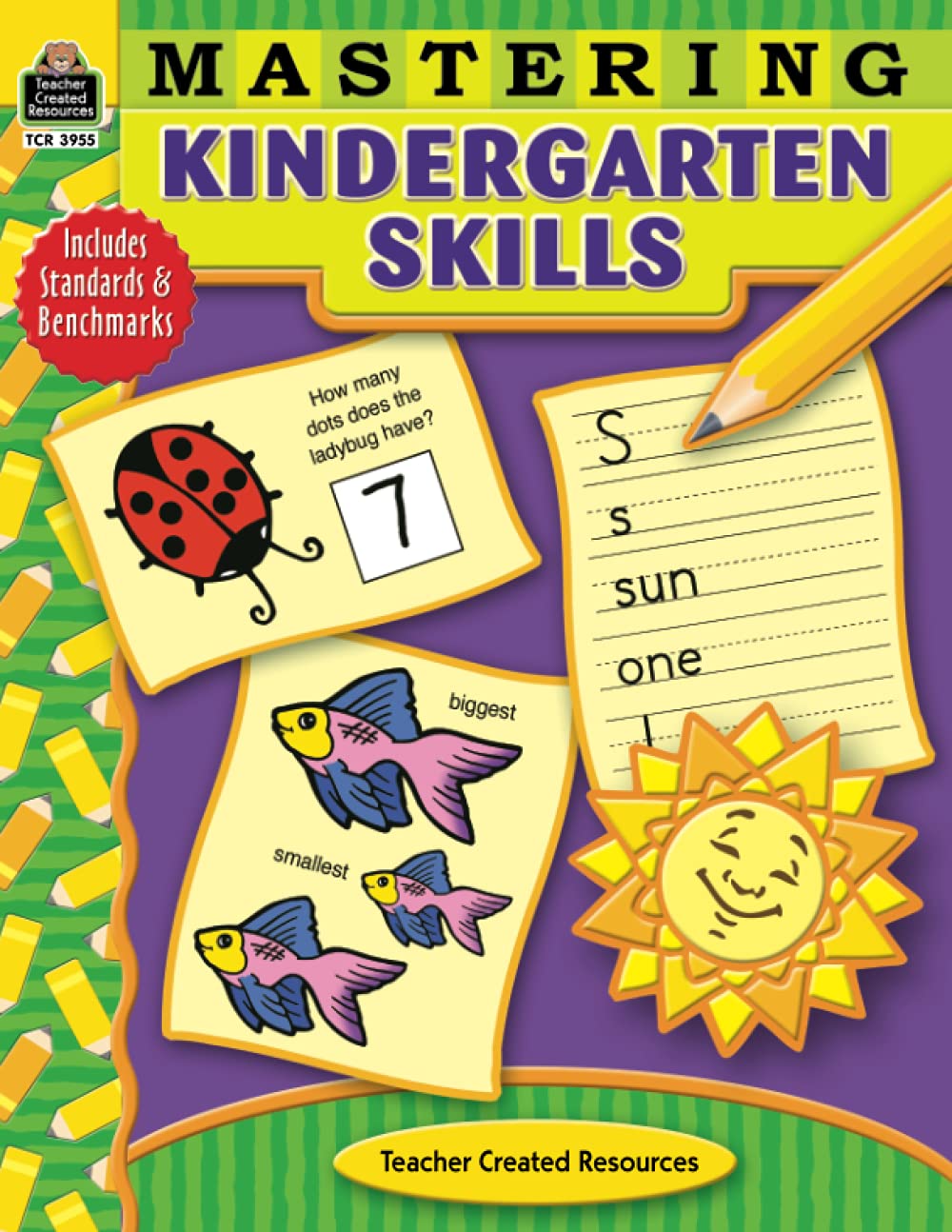 Mastering Kindergarten Skills from Teacher Created Resources,Used