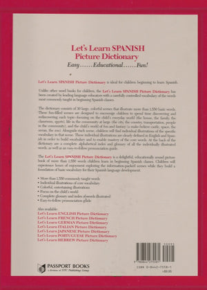 Let's Learn Spanish Picture Dictionary (English and Spanish Edition),Used