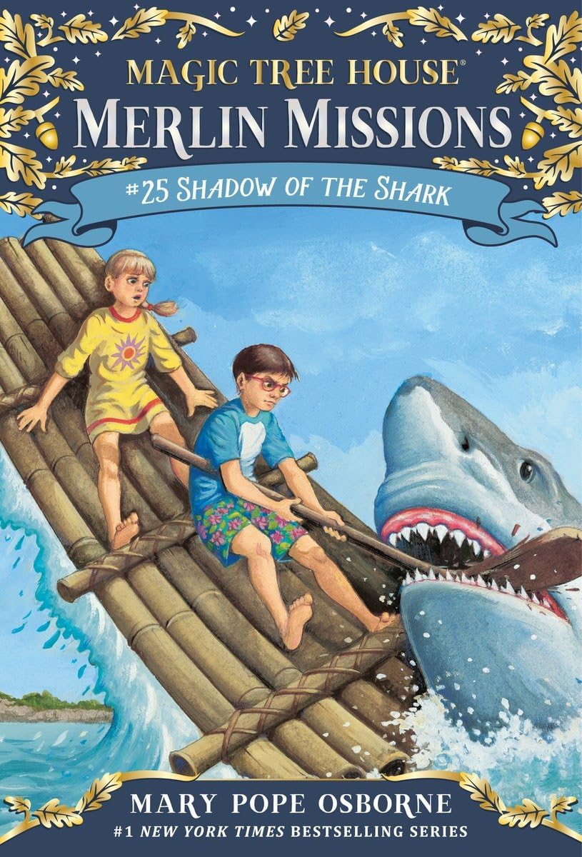 Shadow Of The Shark (Magic Tree House Merlin Mission)-used