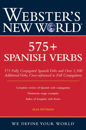 Websters New World 575+ Spanish Verbs