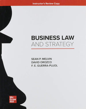 Business Law and Strategy Instructor Edition,New