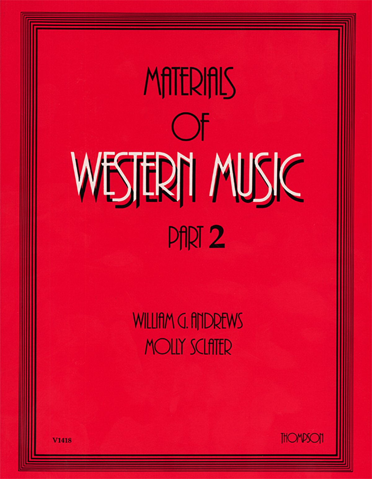 Materials of Western Music Part 2,Used