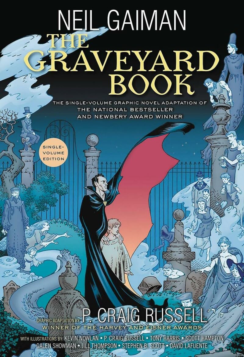The Graveyard Book Graphic Novel Single Volume,New