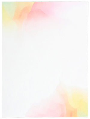 Watercolor Sunset Stationery Set (Boxed Stationery),Used