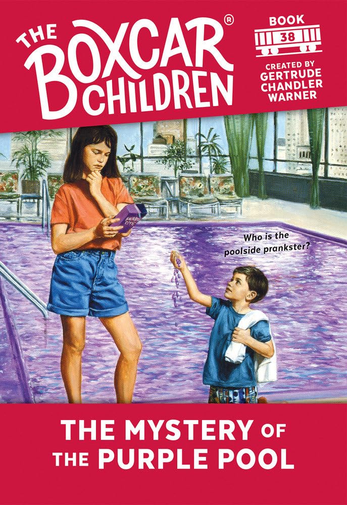 The Mystery Of The Purple Pool (The Boxcar Children Mysteries #38),Used