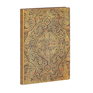 Paperblanks  Zahra  Arabic Artistry  Softcover Flexi  Midi  Lined  176 Pg  100 Gsm
