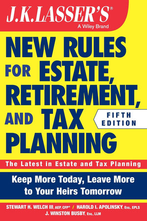 Estate & Tax Planning 5e (J.K. Lasser),Used