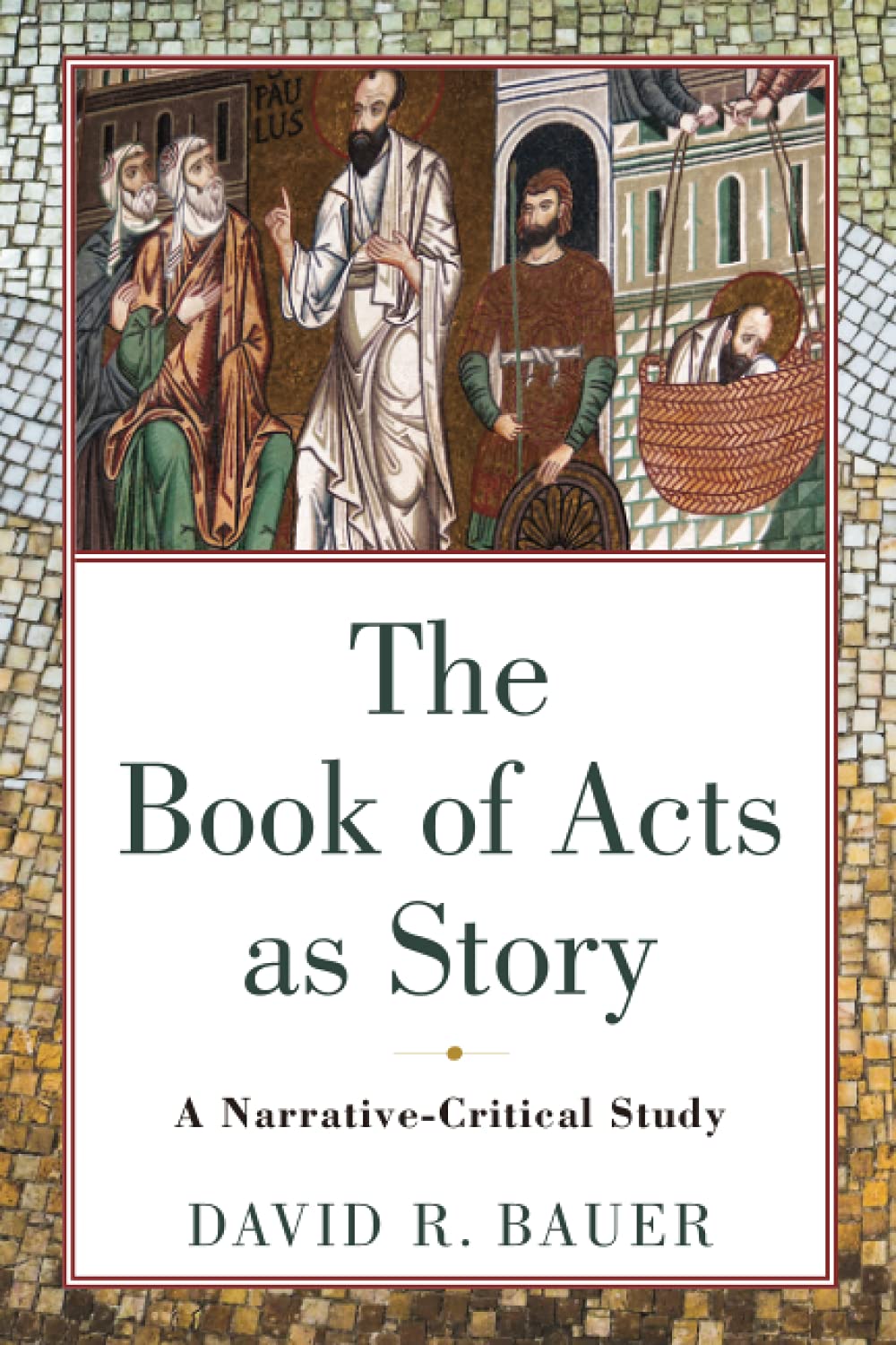 Book Of Acts As Story,New
