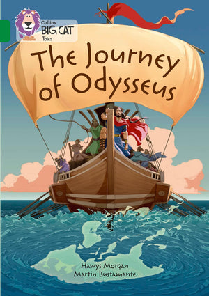 The Journey of Odysseus: Band 15/Emerald (Collins Big Cat Tales),New