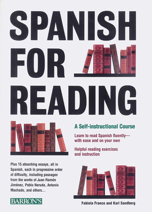 Spanish For Reading: A Selfinstructional Course (Barron'S Foreign Language Guides),Used