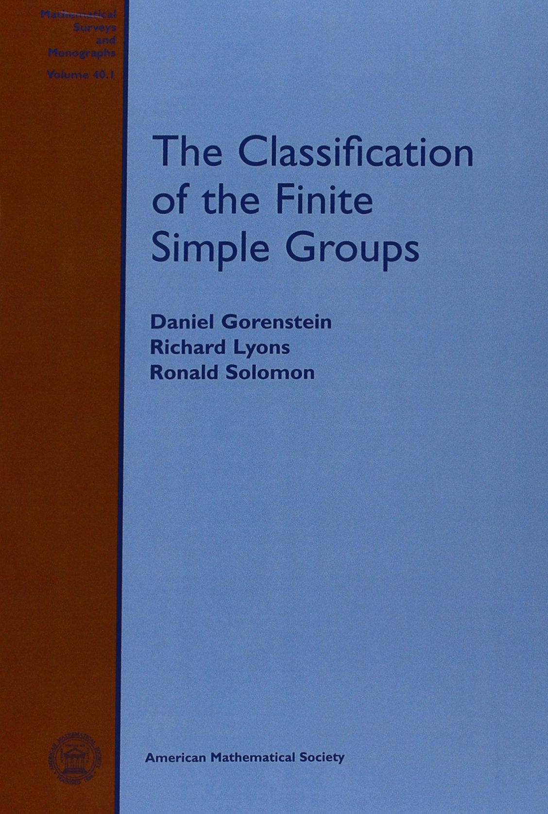 The Classification Of The Finite Simple Groups-new