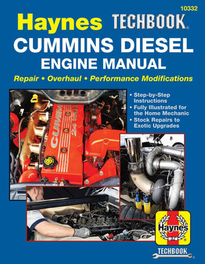 Cummins Diesel Engine Performance Haynes Techbook,Used