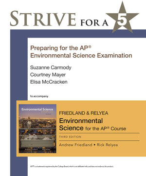 Strive for a 5: Preparing for the AP Environmental Science Exam,Used