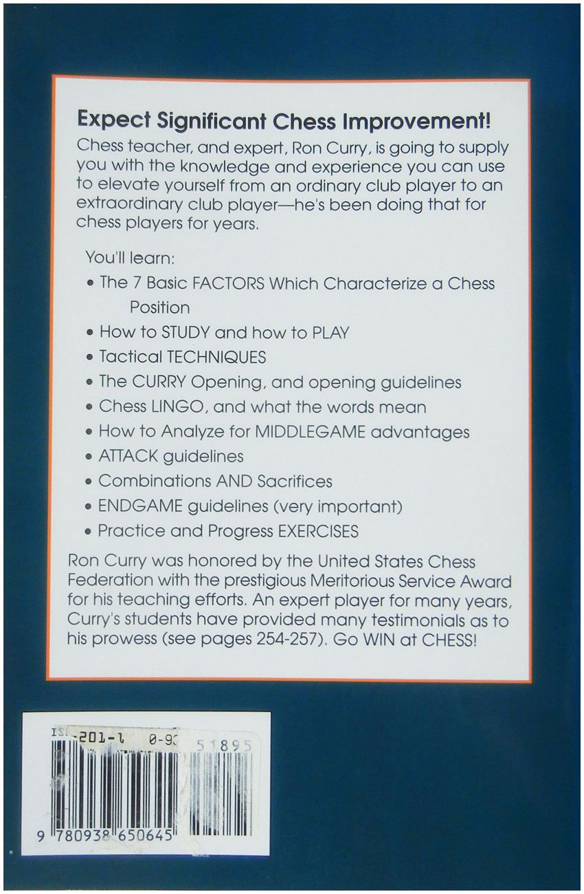 Win at Chess: A Comprehensive Guide to Winning Chess for the Intermediate Player,Used